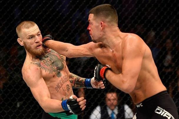 Veja imagens da fantástica luta entre Conor McGregor e Nate Diaz