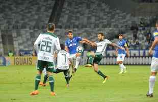 Cruzeiro e Palmeiras mediram foras, no Mineiro, pela oitava rodada do Campeonato Brasileiro