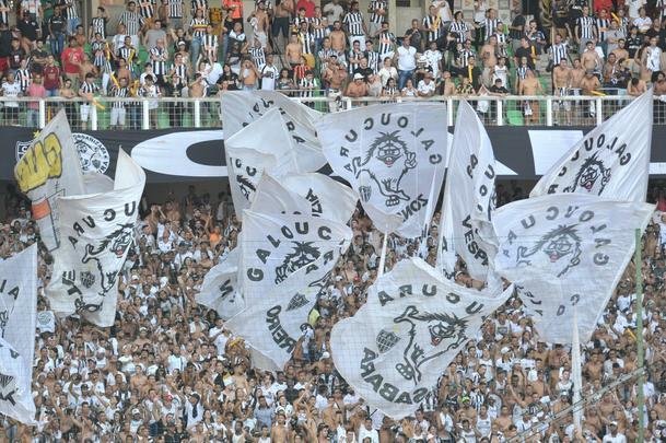 Torcida do Atltico na deciso do Campeonato Mineiro, no Independncia