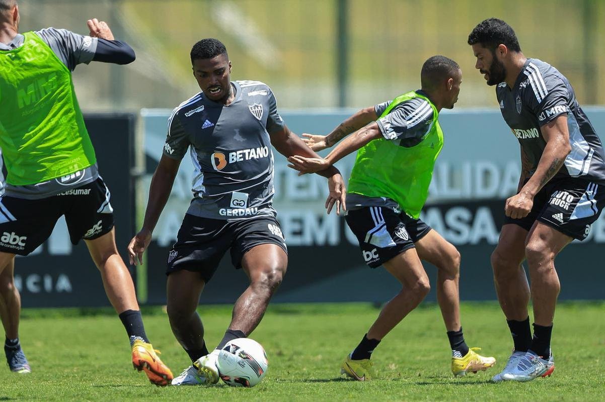 Atltico treinou na manh desta segunda-feira (16/1) na Cidade do Galo.