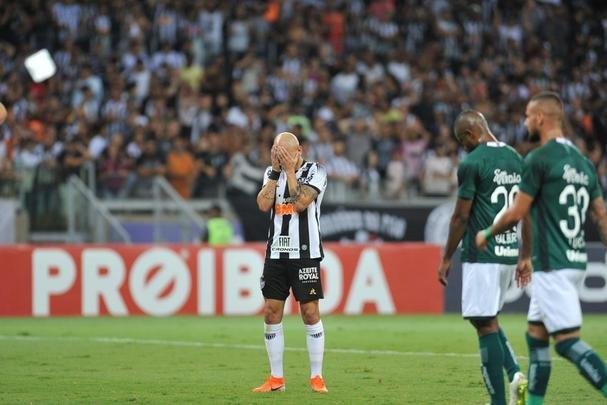 Atltico enfrentou o Gois em jogo do Campeonato Brasileiro 