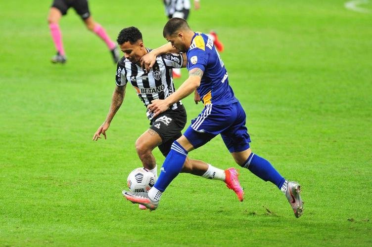 Fotos do jogo entre Atltico e Boca Juniors, no Mineiro, em Belo Horizonte, pela volta das oitavas de final da Copa Libertadores 2021