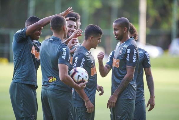 Na Cidade do Galo, Atlético fechou preparação visando ao jogo contra o Cerro Porteño