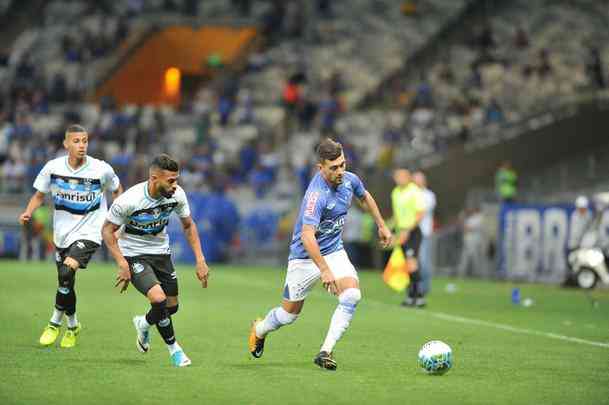 Fotos do jogo entre Cruzeiro e Grmio