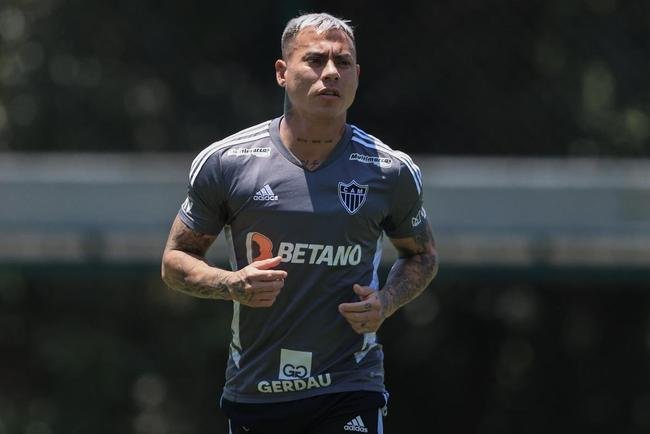 Treino do Atltico na Cidade do Galo, na manh desta tera-feira (11/10).