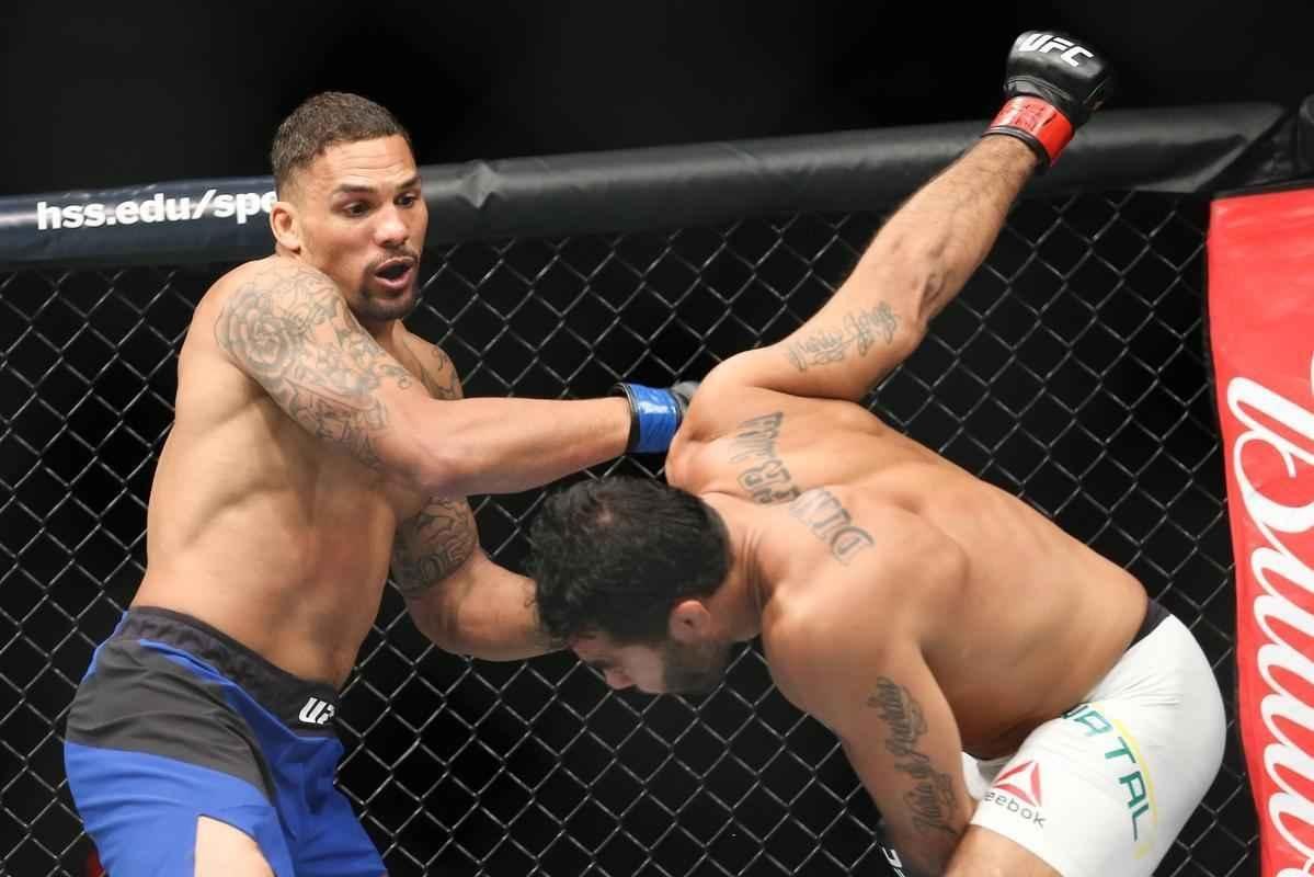 Eryk Anders venceu Rafael Sapo por nocaute, no primeiro round