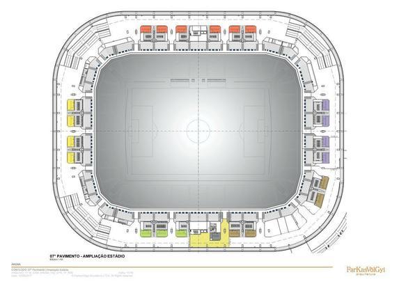 Novas imagens do projeto da Arena do Galo obtidas pelo Estado de Minas e pelo Superesportes