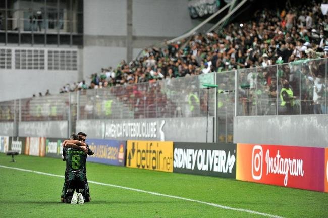 Fotos da torcida do Amrica na vitria por 3 a 1 sobre o Grmio, no Independncia, pela 32 rodada do Brasileiro