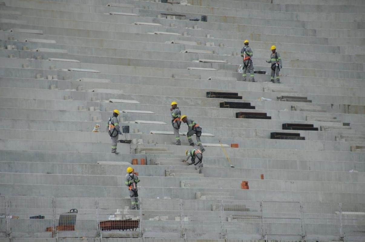 Fotos da Arena MRV nesta sexta-feira (6)