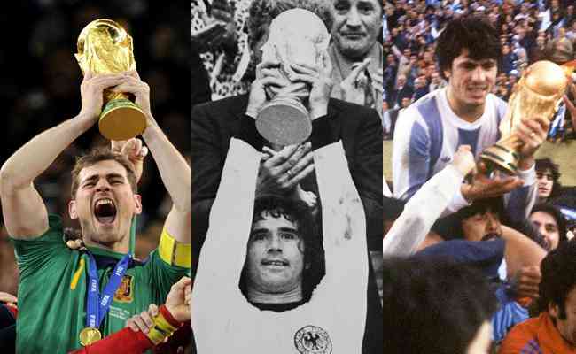 Copa do Mundo: Veja todas as seleções campeãs na história