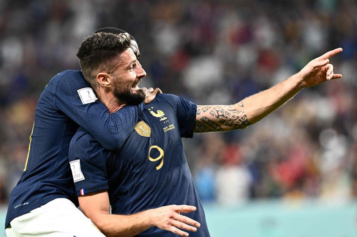 Imagens do jogo entre Frana e Austrlia, pelo Grupo D da Copa do Mundo