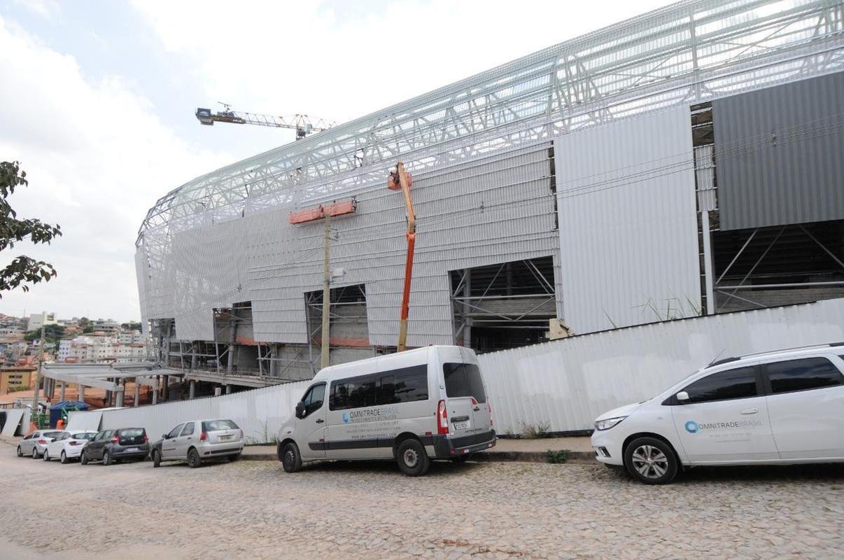 Fotos da Arena MRV nesta sexta-feira (6)