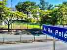 Avenida no entorno do Mineiro  renomeada em homenagem a Pel
