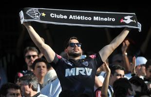 Torcedores do Atltico no clssico 500 contra o Cruzeiro, no Independncia, pelo Brasileiro