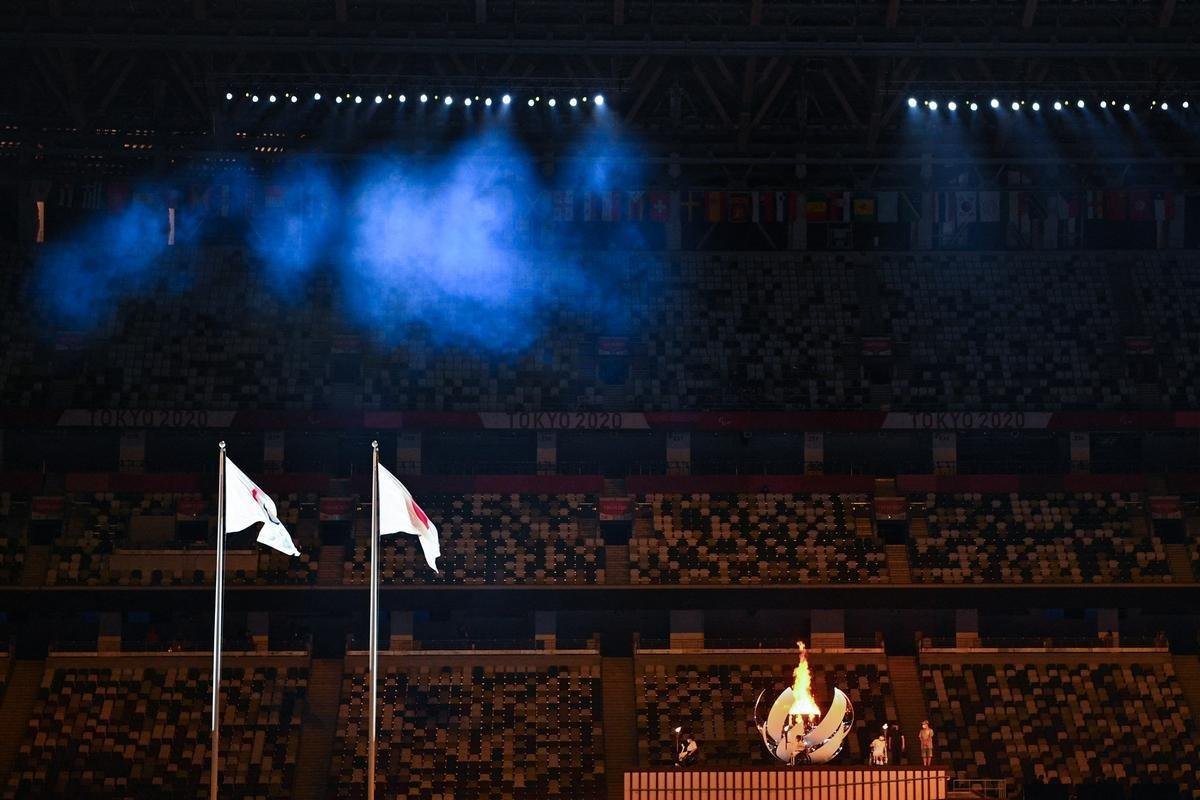 Fotos da Cerimnia de Abertura dos Jogos Paralmpicos de Tquio
