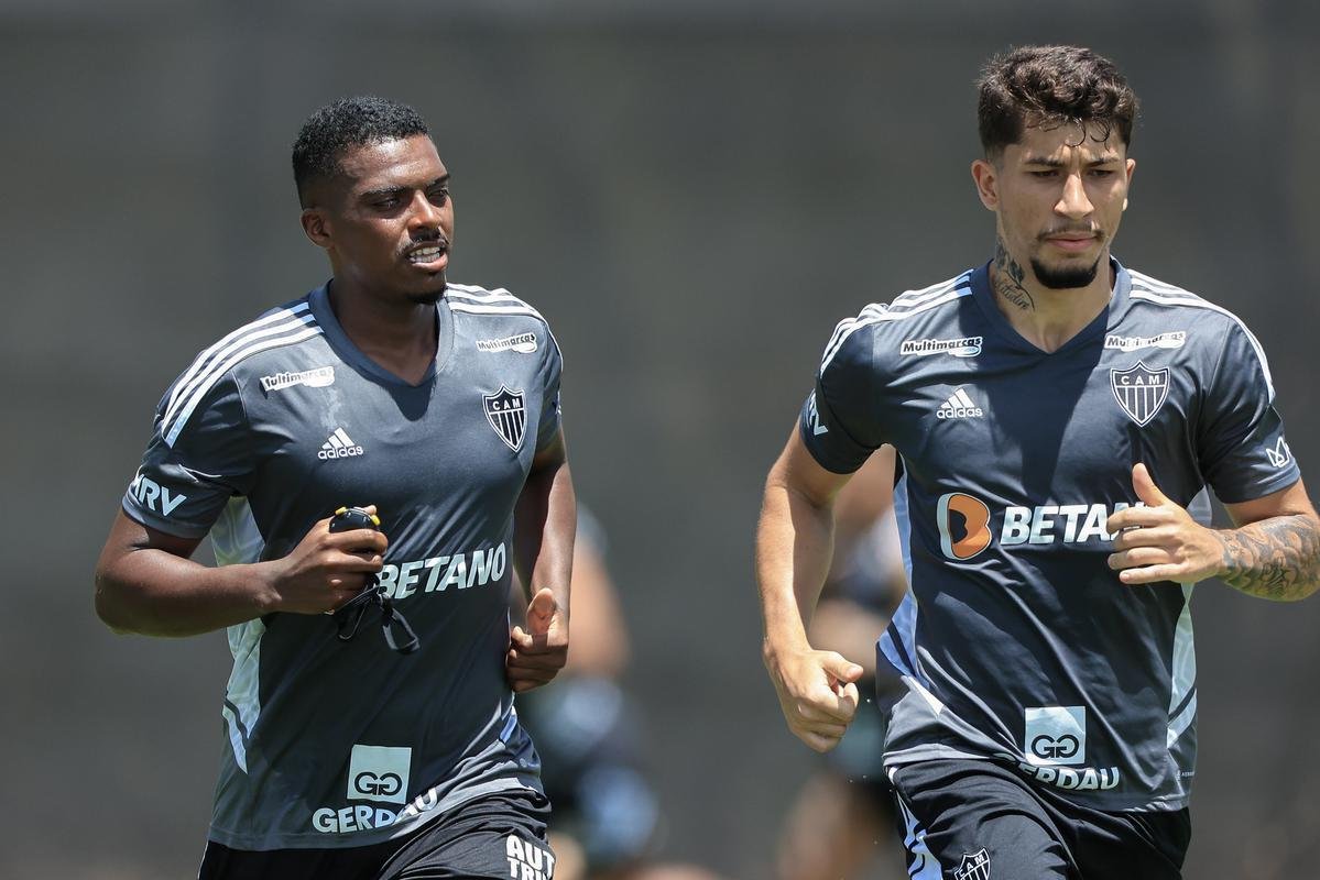 Atltico treinou na manh desta segunda-feira (16/1) na Cidade do Galo.