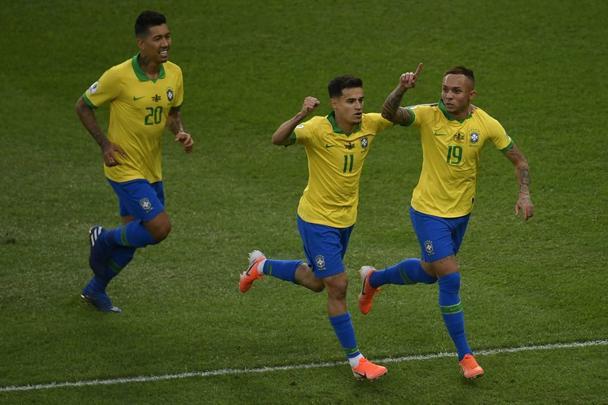 Fotos da decisão da Copa América entre Brasil e Peru, no Maracanã