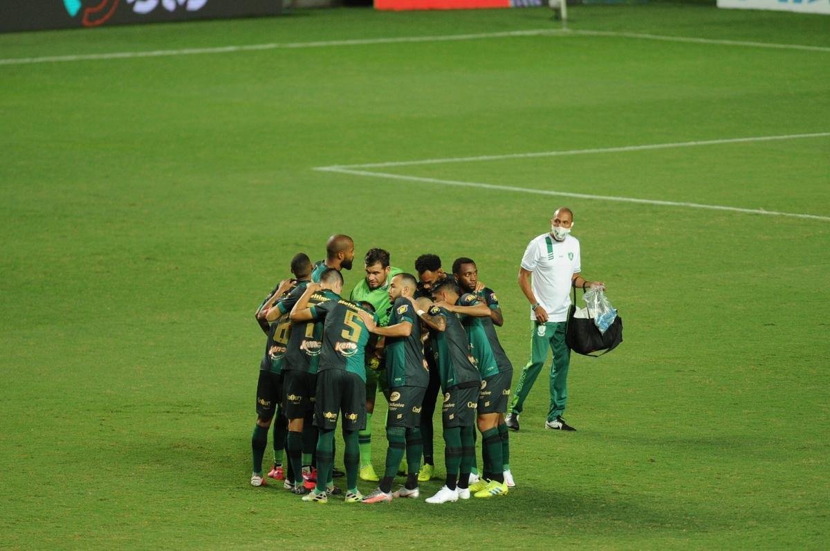 Fotos do jogo de volta da semifinal da Copa do Brasil, entre Amrica e Palmeiras, no Independncia, em Belo Horizonte (30/12/2020)