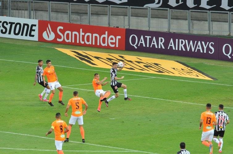 Fotos do jogo entre Atltico e La Guaira, da Venezuela, no Mineiro, em Belo Horizonte, pela ltima rodada do Grupo H da Copa Libertadores