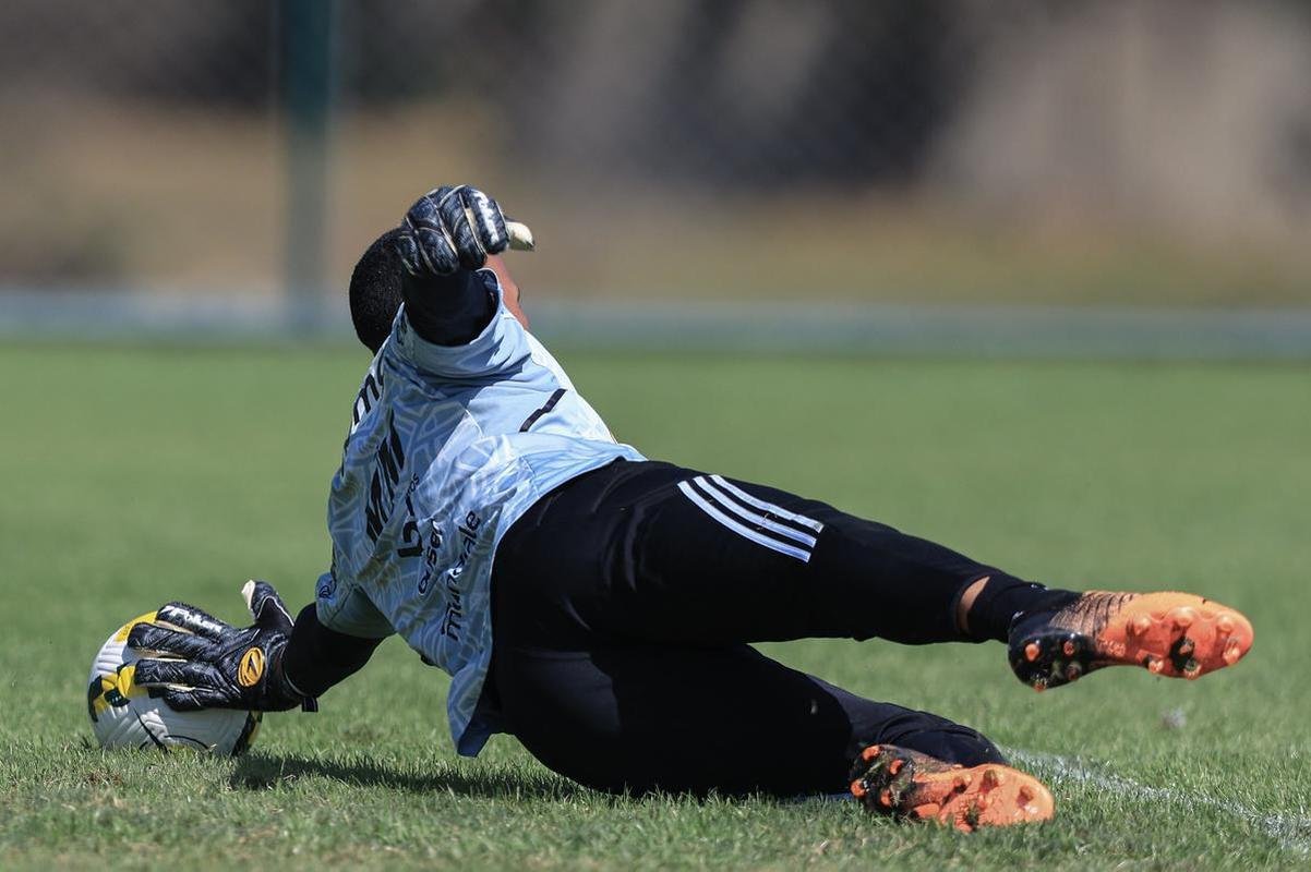 Treino do Atltico para enfrentar o Athletico-PR, no domingo (7/8), s 19h, pelo Campeonato Brasileiro.