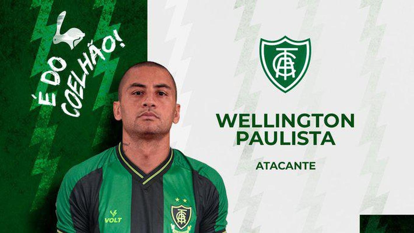 Wellington Paulista, atacante (Amrica)