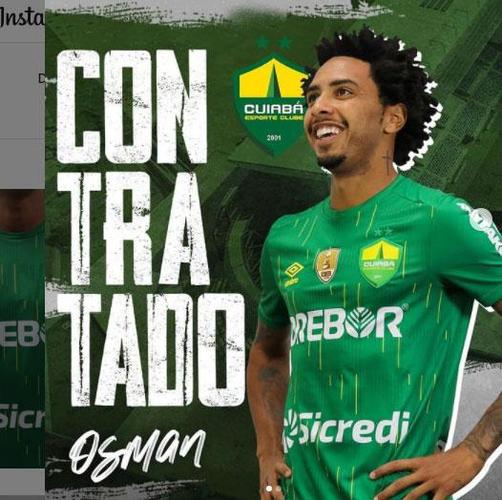 Osman, atacante (Cuiabá)