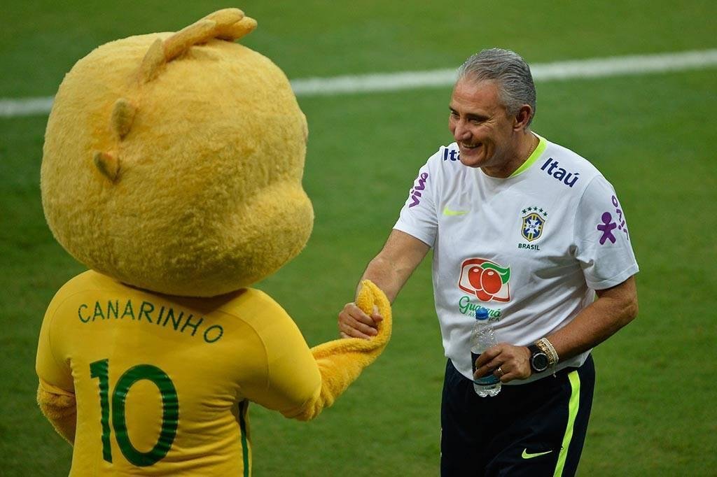 Seleo Brasileira treinou na Arena Amaznia, em Manaus