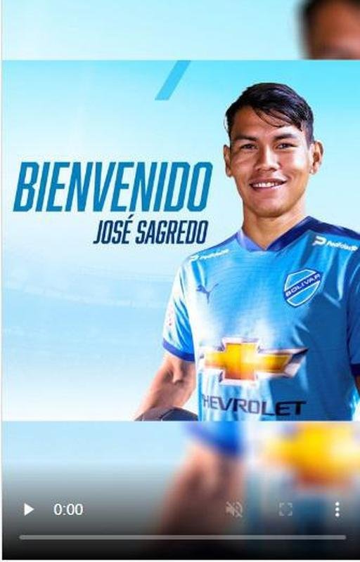 Jos Sagredo, lateral-esquerdo (Bolvar-BOL)