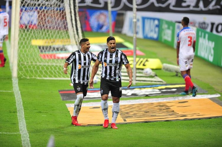 Imagens do confronto entre Atltico e Bahia, vlido pelas oitavas de final da Copa do Brasil 2021