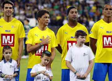Campeão mundial pela Seleção Brasileira, Rivaldo afirmou que o jogador mais decisivo do mundo é o atacante Vinícius Júnior, do Real Madrid
