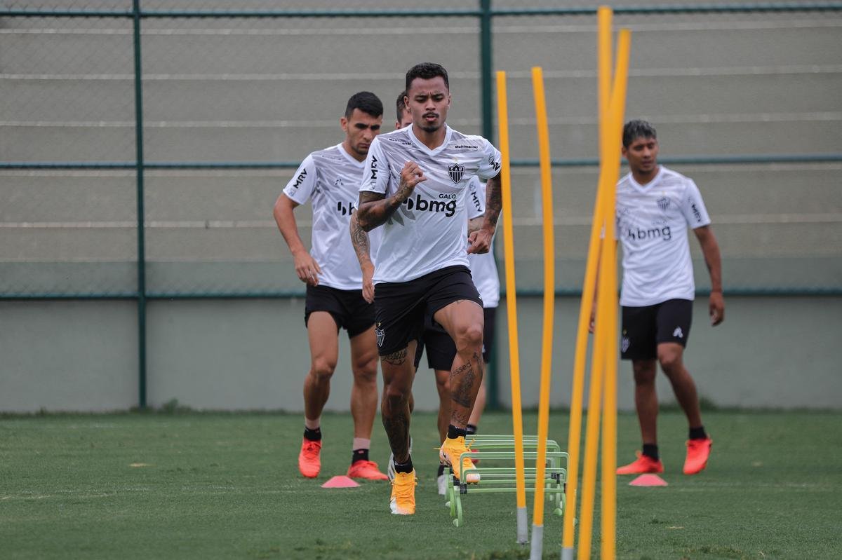 Fotos do treinamento do Atltico nesta sexta-feira, o penltimo antes do jogo contra o Internacional