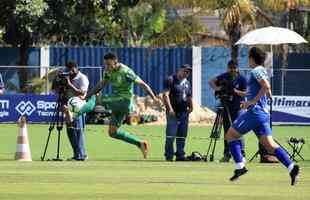 Imagens do jogo-treino entre Cruzeiro e Amrica