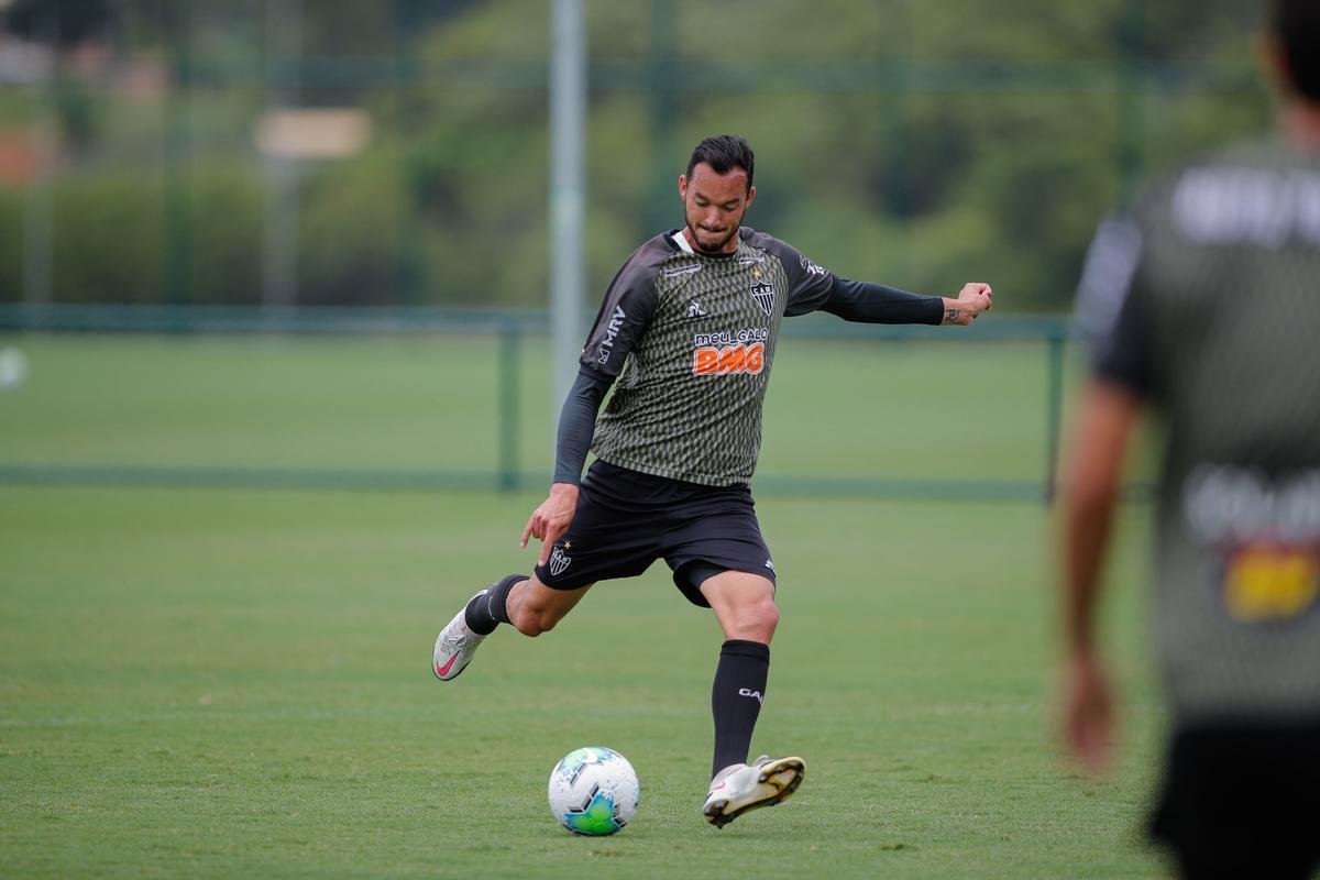Fotos do último treino do Atlético antes de encarar o Corinthians