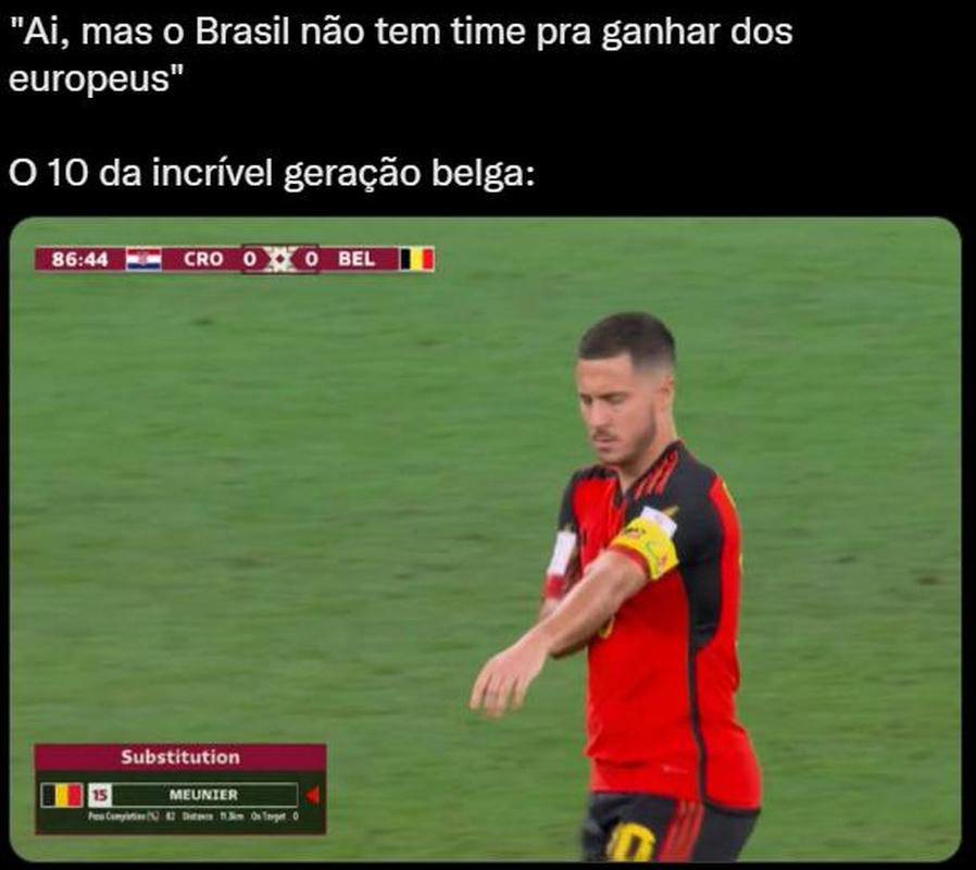 Memes da eliminao da 'Gerao Belga' da Copa do Mundo