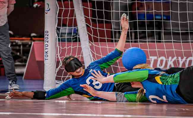Seleo Brasileira Feminina de Goalball foi derrotada nesta quinta-feira (2) para os Estados Unidos por 3 a 2, nos pnaltis, nas semifinais dos Jogos Paralmpicos 