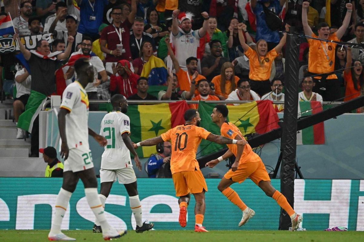 Primeiro gol da Holanda foi marcado por Cody Gakpo 