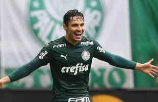 #26 - Raphael Veiga (Palmeiras) - 14 gols em 33 jogos - mdia de 0,42 por jogo