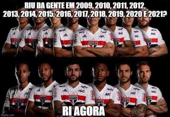 São Paulo perde mais uma para o Corinthians e vira meme nas redes