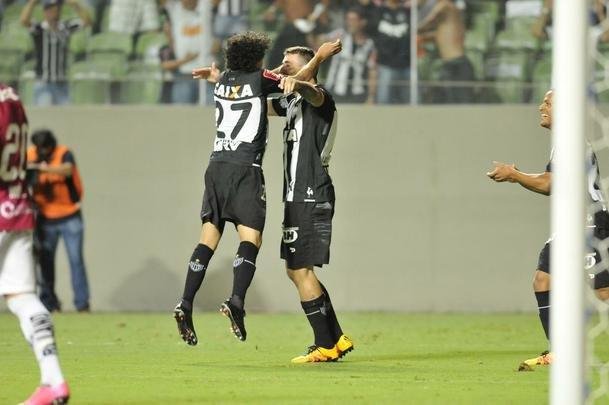 Atltico marcou gol sobre o Del Valle logo aos trs minutos, com Pratto, e explodiu Independncia