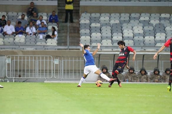 Imagens da partida entre Cruzeiro e Vitria