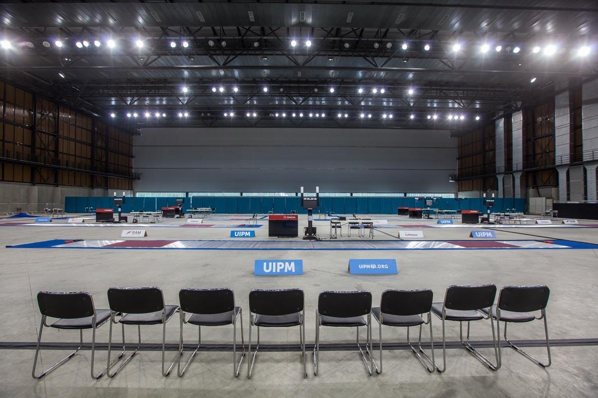 Parque Olmpico de Deodoro, arena e demais instalaes do Pentatlo Moderno