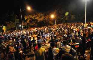 Tumulto gerado por briga entre membros de torcidas organizadas impediu festa do tricampeonato nacional 