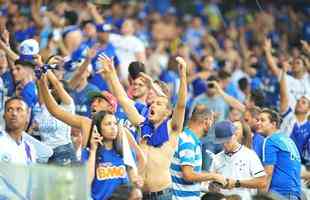 Fotos da torcida do Cruzeiro, no Mineiro, na deciso da Copa do Brasil 2018, contra o Corinthians
