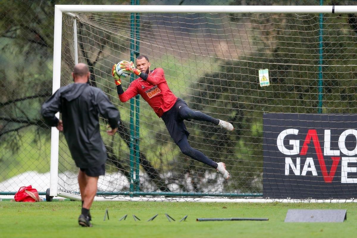 Atltico se prepara para o duelo contra o Athletico-PR