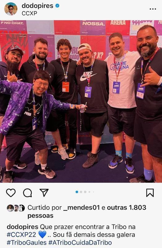 Dod na CCXP, em So Paulo.