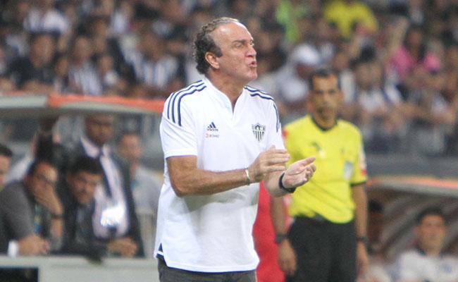 Na visão de Cuca, finalizações ruins determinaram empate do Atlético