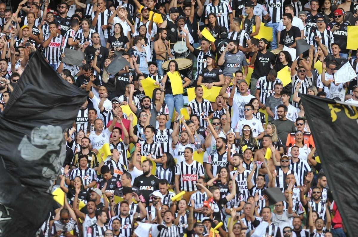 Torcida do Atltico encheu o Independncia para primeira final do Mineiro contra o Cruzeiro