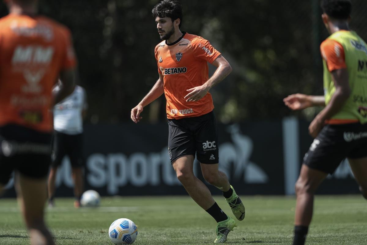 Fotos do treino do Atltico nesta segunda-feira, 13 de setembro de 2021