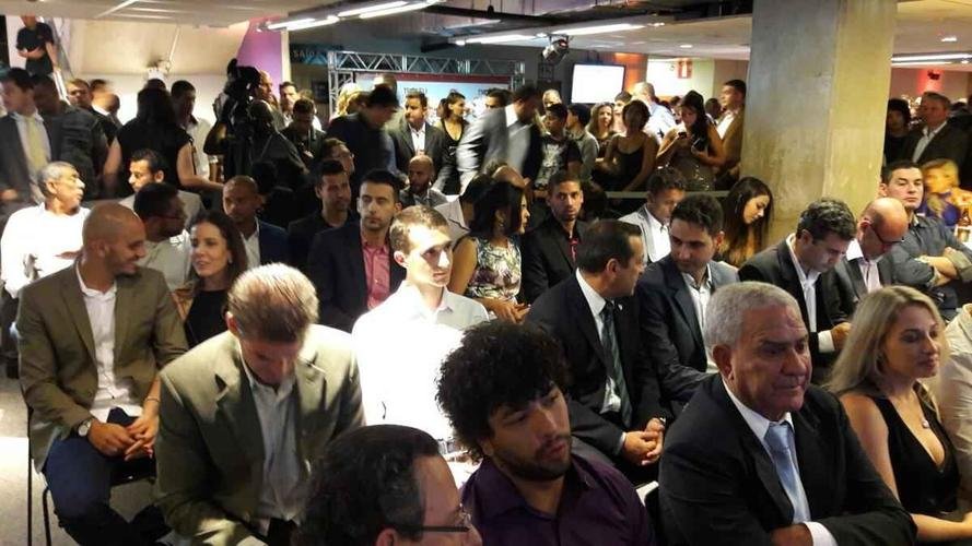 Personalidades na cerimnia do 16 Trofu Tel Santana