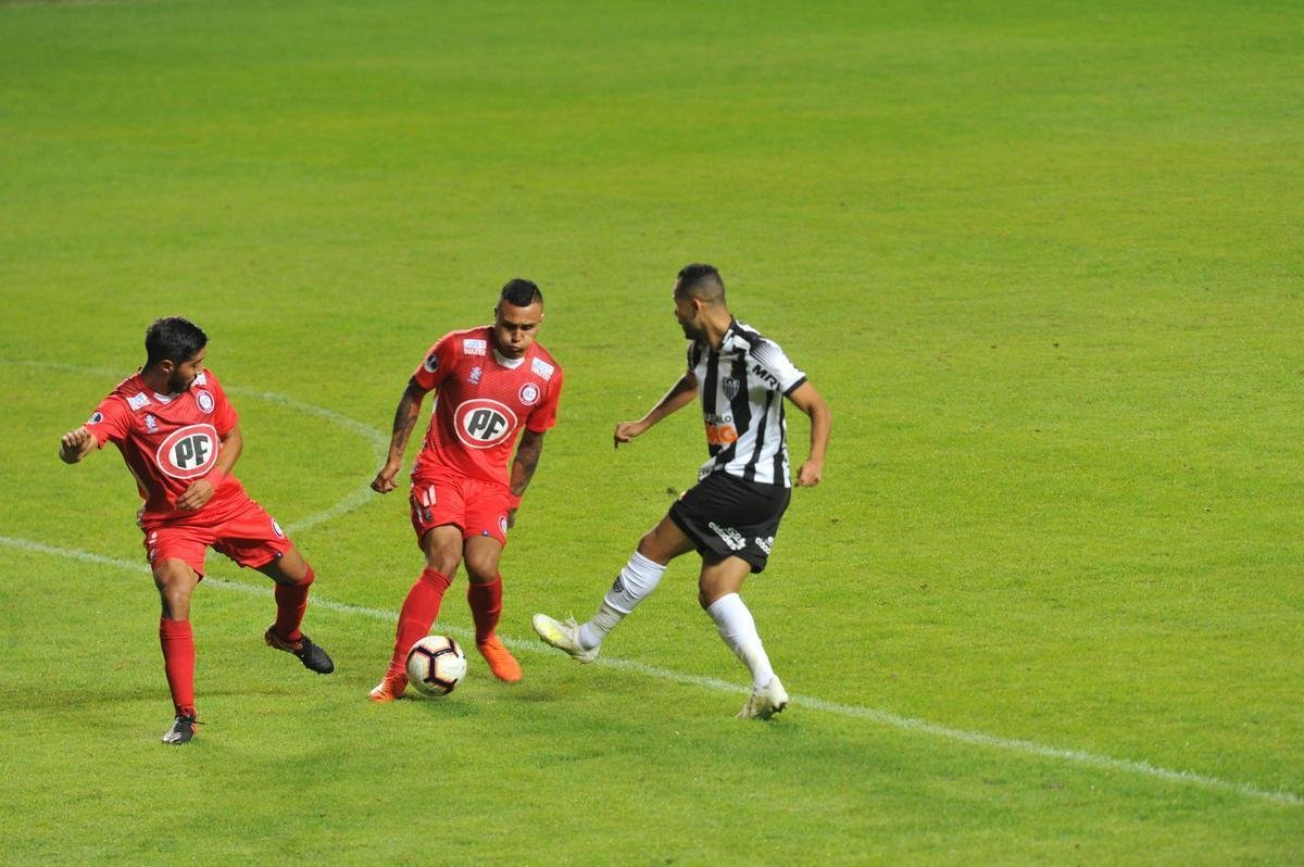 Fotos do primeiro tempo de Atltico x Unin La Calera-CHI, no Independncia, pela Copa Sul-Americana